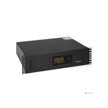 Exegate EX293852RUS ИБП ExeGate ServerRM UNL-3000.LCD.AVR.2SH.3C13.USB.3U <3000VA/1800W, Color LCD, AVR, 2*Schuko+3*C13, USB, 3U, установка в стойку, Black>
