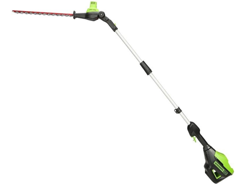 Greenworks GD60PHT61 Кусторез штанговый аккумуляторный, 60 В, 51 см, бесщеточный, без АКБ и ЗУ [2301107]