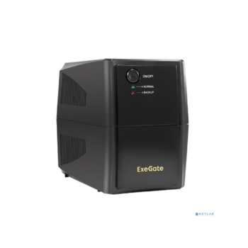 Exegate EX294608RUS ИБП ExeGate SpecialPro UNB-500.LED.AVR.4C13 <500VA/300W, LED, AVR, 4*C13, Black>