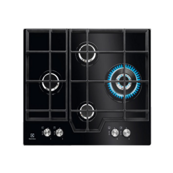 Газовая варочная поверхность Electrolux KGG6456K черный