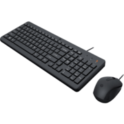 клавиатура и мышь HP 150 Wired Mouse and Keyboard Combination cons