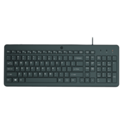клавиатура Keyboard HP 150 Wired (black) ENG/RUS