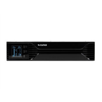Источник бесперебойного питания (8936) Бастион RAPAN-UPS 1000 RACK+2x9Ah 1000ВА/700Вт 2U/Line-Interactive/АКБ 9Ачх2/220В/2хSchuko/1,5 л.г (RAPAN-UPS 1000-RACK-IN-2X9)