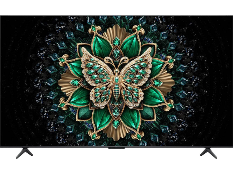 Телевизор QLED TCL 75" 75C6K черный 4K Ultra HD 144Hz MEMC DVB-T DVB-T2 DVB-C DVB-S DVB-S2 USB WiFi Smart TV (RUS)