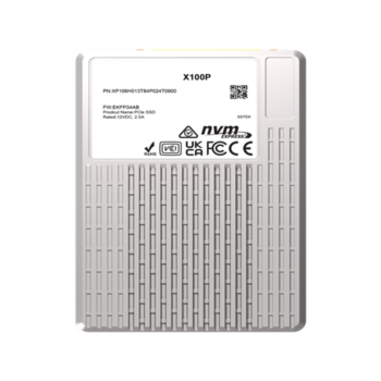 твердотельный накопитель PHISON SSD X100P 1920GB NVMe U.3 (15mm) PCIe NVMe Gen4 1x4 R7400/W6900MB/s 3D TLC 1750K/190K IOPS 1DWPD single port SSD Enterprise Solid State Drive, 1 year, OEM