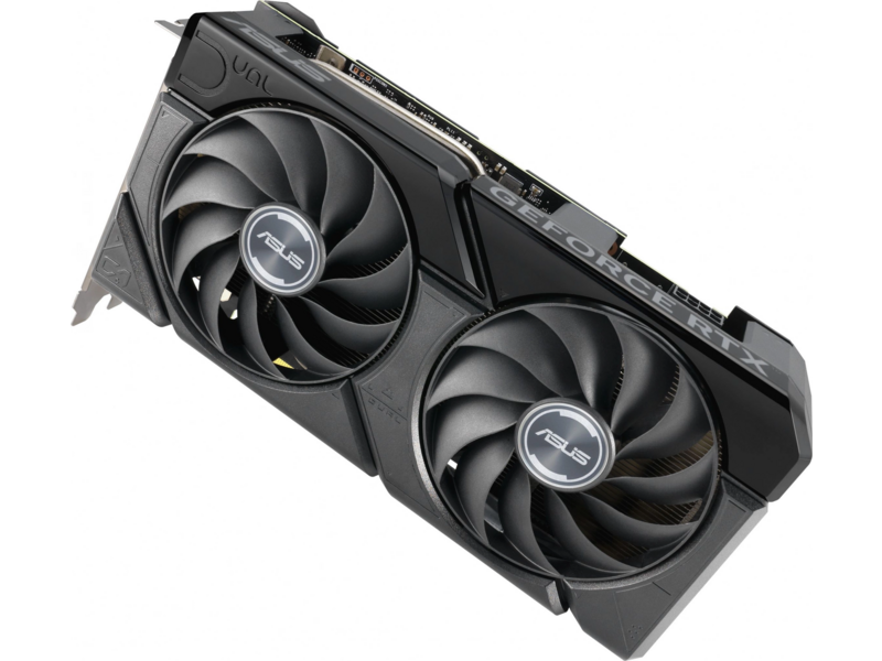 Видеокарта Asus PCI-E 4.0 DUAL-RTX4060TI-O16G-EVO NVIDIA GeForce RTX 4060TI 16Gb 128bit GDDR6 2595/18000 HDMIx1 DPx3 HDCP Ret