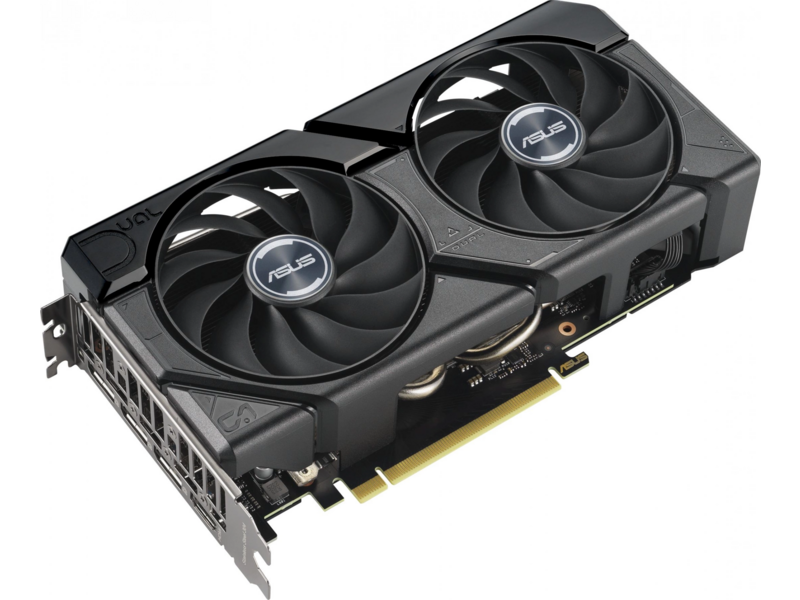 Видеокарта Asus PCI-E 4.0 DUAL-RTX4060TI-O16G-EVO NVIDIA GeForce RTX 4060TI 16Gb 128bit GDDR6 2595/18000 HDMIx1 DPx3 HDCP Ret