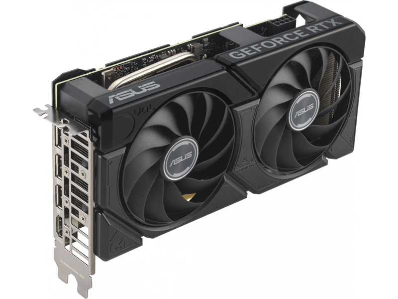 Видеокарта Asus PCI-E 4.0 DUAL-RTX4060TI-O16G-EVO NVIDIA GeForce RTX 4060TI 16Gb 128bit GDDR6 2595/18000 HDMIx1 DPx3 HDCP Ret