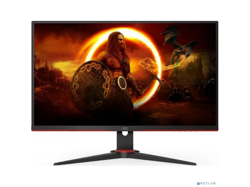 LCD AOC 27" 27G2SPAE {IPS 1920x1080 165Hz 1ms 178/178 250cd 1000:1 8bit(6bit+FRC) D-Sub 2xHDMI1.4 DisplayPort1.2 FreeSync(Prem) 2x2W VESA}