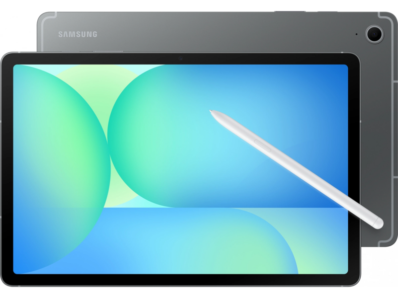 Планшет Samsung Galaxy Tab S10 FE SM-X526B 1580 (2.9) 8C RAM8Gb ROM128Gb 10.9" TFT 2304x1440 5G 1Sim eSIM Android 15 серый 13Mpix 12Mpix BT WiFi microSD 1Tb 8000mAh