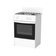 Плита Газовая Darina 1AS GM 521 001 W белый/черный (без крышки) реш.сталь