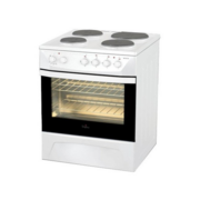 Плита Газовая Darina 1D GM 141 007 W белый/черный (стеклянная крышка) реш.сталь