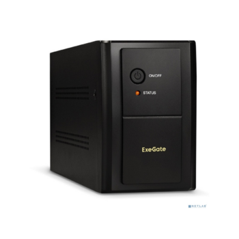 Exegate EP285481RUS ИБП ExeGate SpecialPro UNB-1000.LED.AVR.C13.RJ <1000VA/650W, LED, AVR, 6*IEC-C13, RJ45/11, Black>