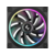Вентилятор для корпуса Deepcool FL12 (120mm, 2150rpm, 55 CFM, 32 дБ, PWM 4-pin, ARGB, black) (R-FL12-BKAPN1-G)