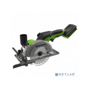 Циркулярная пила (дисковая) Greenworks G24MCS (ручная) D диска.:115мм (1501207)