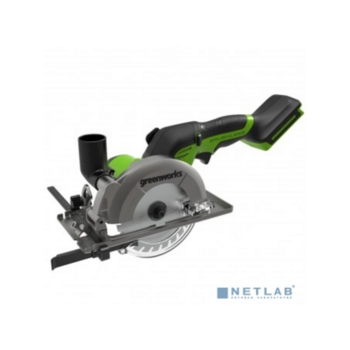 Циркулярная пила (дисковая) Greenworks G24MCS (ручная) D диска.:115мм (1501207)