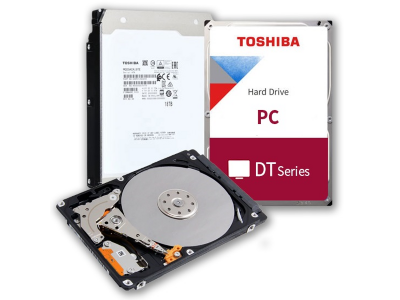 Жесткий диск Toshiba Desktop HDD 3.5" SATA 2Tb, 7200rpm, 256MB buffer, 512e, SMR, DT02ACA200, 1 year