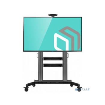 ONKRON TS2811 стойка для телевизора с кронштейном 60"-100", мобильная, чёрная