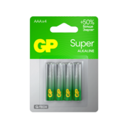 Батарея GP Super 24AA21-2CRSBC4 AAA (4шт)