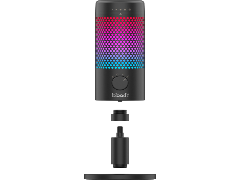Микрофон проводной A4Tech Bloody GM50 Pro 2.5м черный