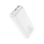 Мобильный аккумулятор Hoco J101A Astute 20000mAh QC3.0/PD2.0 22.5W 3A 2xUSB-A/USB-C белый (82502)