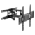 Кронштейн для телевизора Ultramounts UM908 черный 32"-75" макс.40кг настенный поворотно-выдвижной и наклонный