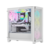 Корпус без блока питания Корпус без блока питания/ Case Corsair iCUE 4000D RGB Airflow, Midi-Tower, TG, 3x120mm RGB, 1xUSB-A 3.2, 1xUSB 3.2 Type-C, E-ATX, ATX, mATX, mITX White
