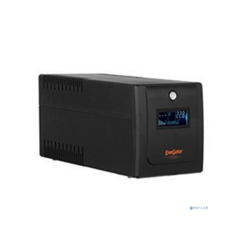 Exegate EP285511RUS ИБП ExeGate SpecialPro Smart LLB-1600.LCD.AVR.EURO.RJ.USB <1600VA/950W, LCD, AVR, 4 евророзетки, RJ45/11, USB, Black>