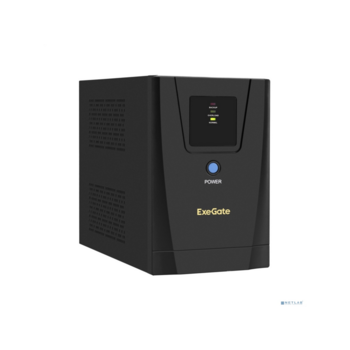 Exegate EP285504RUS ИБП ExeGate SpecialPro UNB-1600.LED.AVR.C13.RJ.USB <1600VA/950W, LED, AVR, 6*IEC-C13, RJ45/11, USB, Black>