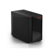 Сетевое хранилище ASUSTOR AS5402T 2-Bay NAS/Media player/Intel Celeron N5105 2.0GHz up to 2.9GHz, 4GB SO-DIMM DDR4, noHDD(HDD,SSD),/2x 2,5Gb (LAN)/3xUSB3.2,HDMI