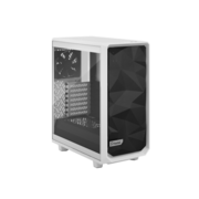 Корпус ПК без блока питания Корпус ПК без блока питания/ Case Fractal Design Meshify 2 Compact TG Clear Tint, Midi-Tower, 2x140mm + 1x120mm, 2xUSB-A 3.2 + 1xUSB 3.2 Type-C ATX, mATX, mITX White