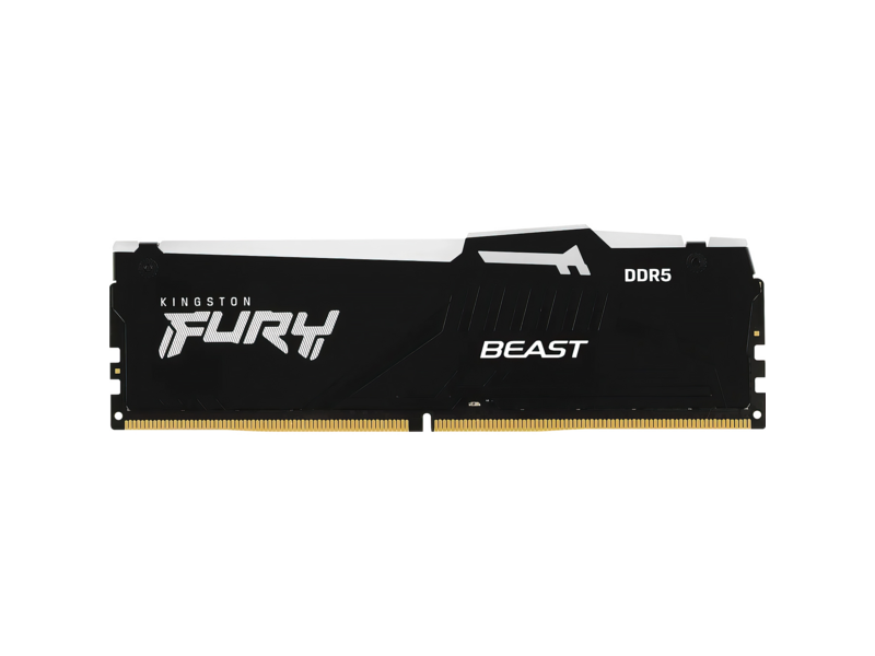 Память оперативная Память оперативная/ Kingston 16GB 6000MT/s DDR5 CL30 DIMM FURY Beast RGB EXPO