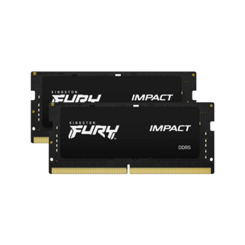 Память оперативная Память оперативная/ Kingston 32GB 6000MT/s DDR5 CL38 SODIMM (Kit of 2) FURY Impact XMP