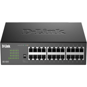 Коммутатор D-Link DGS-1024D DGS-1024D/J1A (L2) 24x1Гбит/с неуправляемый