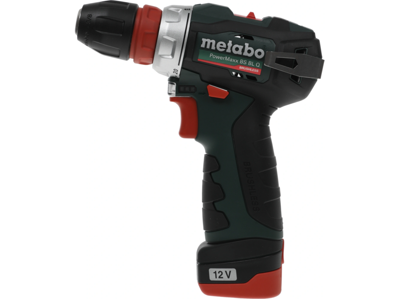 Дрель-шуруповерт Metabo Power Maxx BS BL аккум. патрон:быстрозажимной (кейс в комплекте) (601749500)
