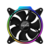 Вентилятор для корпуса ZALMAN ZM-RFD120A, 120x120x25mm, 3 PIN ADDRESSABLE, 800-1500 RPM, 25.6DBA, HYDRAULIC BEARING