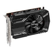 Видеокарта Asrock PCI-E 4.0 RX6400 CLI 4G AMD Radeon RX 6400 4Gb 64bit GDDR6 1923/16000 HDMIx1 DPx1 HDCP Ret