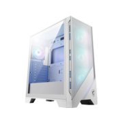 Корпус MSI MAG Forge 320R Airflow белый без БП ATX 7x120mm 4x140mm 2xUSB3.0 audio bott PSU