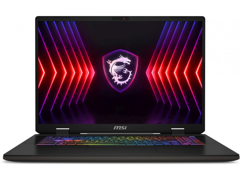 Ноутбук MSI Sword 17 HX B13VEKG-200XRU Core i7 13700HX 16Gb SSD512Gb NVIDIA GeForce RTX4050 6Gb 17" IPS FHD+ (1920x1200) FreeDOS grey space WiFi BT Cam (9S7-17T214-200)