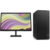 Комплект HP 290 G9 MT i3 12100 (3.3) 16Gb SSD512Gb UHDG 730 FreeDOS GbitEth 180W kb мышь клавиатура черный монитор в комплекте P22v (9M937AT/16GB)