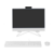 Моноблок HP 200 G4 21.5" Full HD i5 1235U (1.3) 16Gb SSD512Gb Iris Xe DVDRW CR FreeDOS GbitEth WiFi BT 65W клавиатура мышь Cam белый 1920x1080