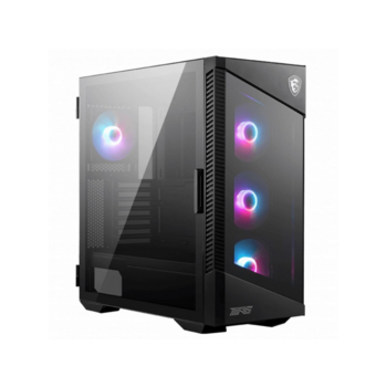 Корпус MSI MPG VELOX 100R черный без БП E-ATX 9x120mm 4x140mm 2xUSB3.1 audio AirDuct bott PSU