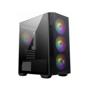 Корпус MSI MAG FORGE M100R черный без БП mATX 2x120mm 2xUSB2.0 1xUSB3.0 audio bott PSU