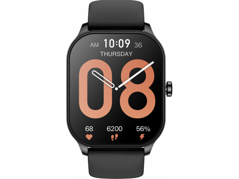 Смарт-часы Amazfit Pop 3S A2318 1.96" AMOLED корп.черный рем.черный (1746286)