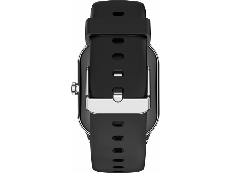 Смарт-часы Amazfit Pop 3S A2318 1.96" AMOLED корп.серебристый рем.черный (1746287)