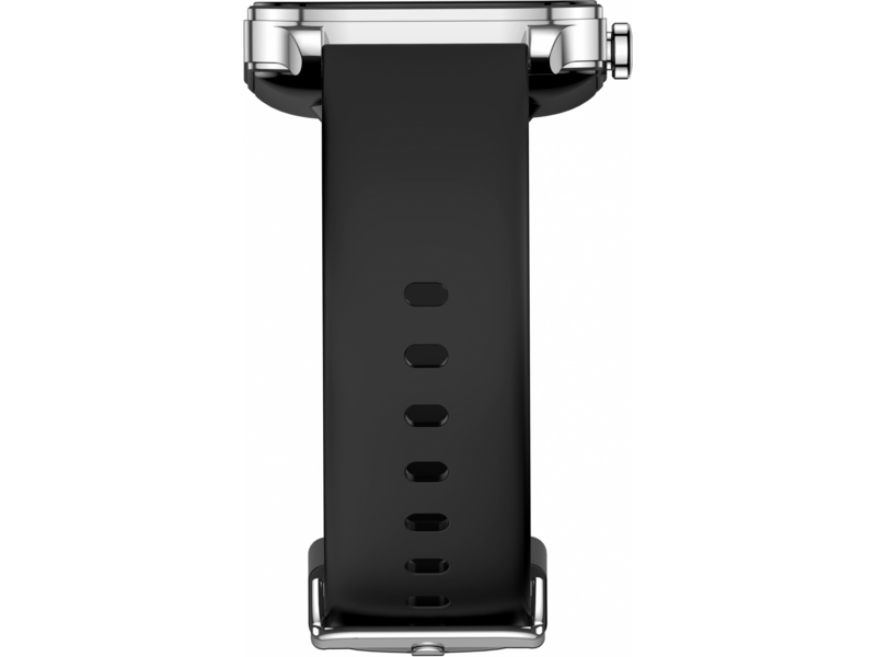 Смарт-часы Amazfit Pop 3S A2318 1.96" AMOLED корп.серебристый рем.черный (1746287)