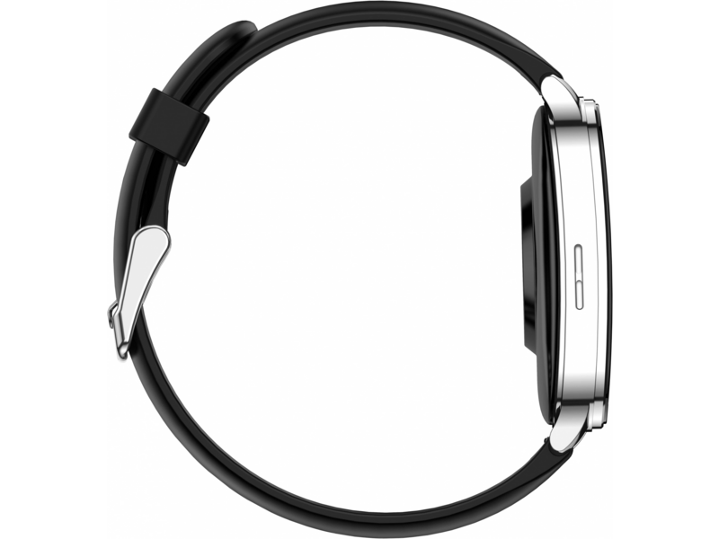 Смарт-часы Amazfit Pop 3S A2318 1.96" AMOLED корп.серебристый рем.черный (1746287)