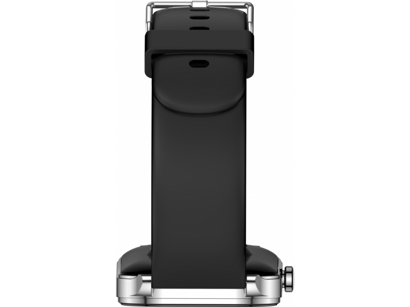 Смарт-часы Amazfit Pop 3S A2318 1.96" AMOLED корп.серебристый рем.черный (1746287)