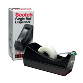 Диспенсер для клейкой ленты 3M Scotch C-38 7000028837 шир.19мм дл.33м