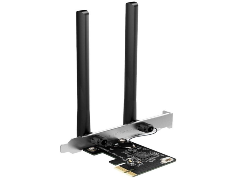 Сетевой адаптер Wi-Fi + Bluetooth Mercusys MA30E AC1200 PCI Express (ант.внеш.несъем.) 2ант.